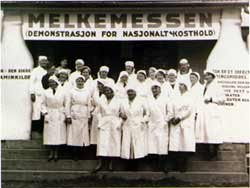 Bilde: Landbruksmesse i Moelv, 1935