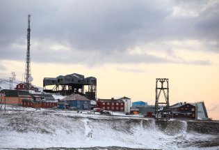 Industri på Svalbard.