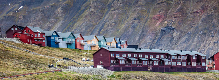 Illustrasjonsfoto av bosetting på Svalbard
